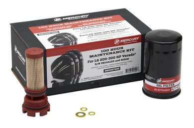 #8M0097858 100 Hr Maintenance Kit Mercury Marine Outboard Engine Verado / 385D -Modern Boat Sales & Service