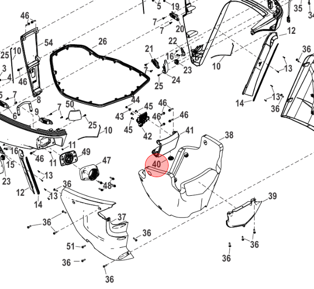 Mercury-Mercruiser 8M0142941 GROMMET/250D/YB#018
