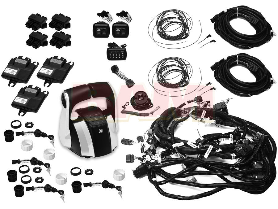 * 8M0079501 Mercury Marine Outboard R/C Console Kit -Quad Engine Rig Kit/RAIL -Modern Boat Sales & Service