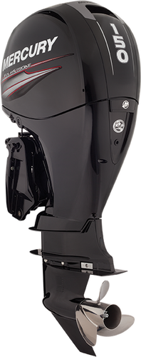 (SOLD) 1150F23HD Mercury Marine Outboard Engine 150, ME150XL4S Black #74