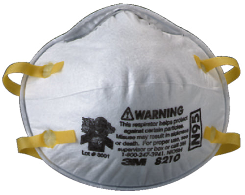 8210 3M SAFE GUARD MASKS Respirator Particulate N95 / 440E -Modern Boat Sales & Service