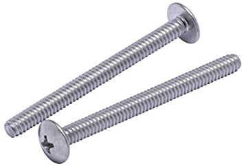 1/4 20 X 6 PO M/S S/S PHILLIPS HALF THREAD BOLT / 290G