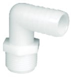 33311W Nylon Hose Barb Elbow 1/2