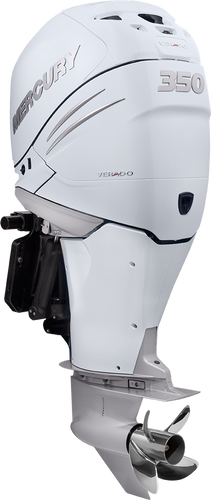 1350V341C, 350 Verado Cold Fusion White CXXL, 30'' SHAFT Counter Rotation