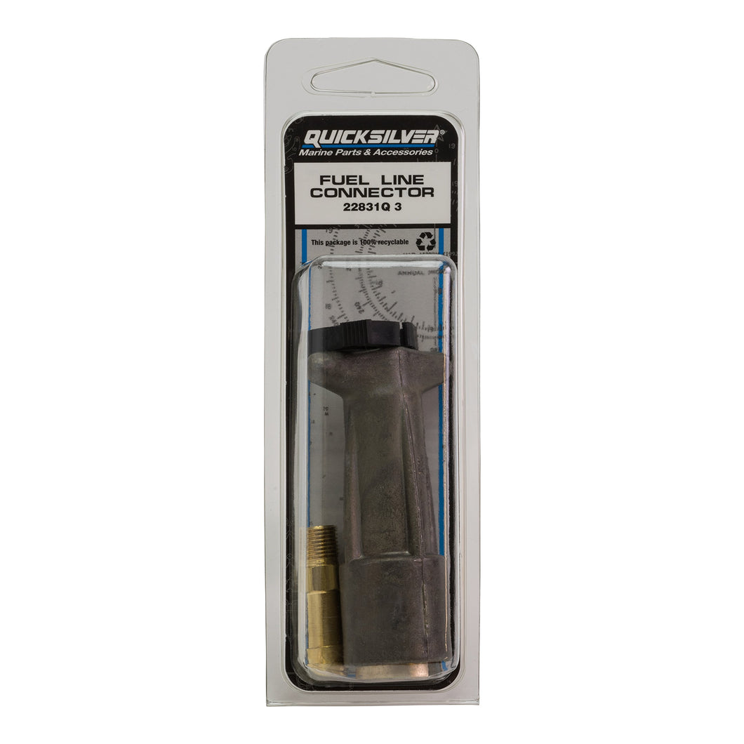 * 22831Q3 MERCURY MARINE QUICKSILVER FUEL LINE CONNECTOR/WW4 -Modern Boat Sales & Service