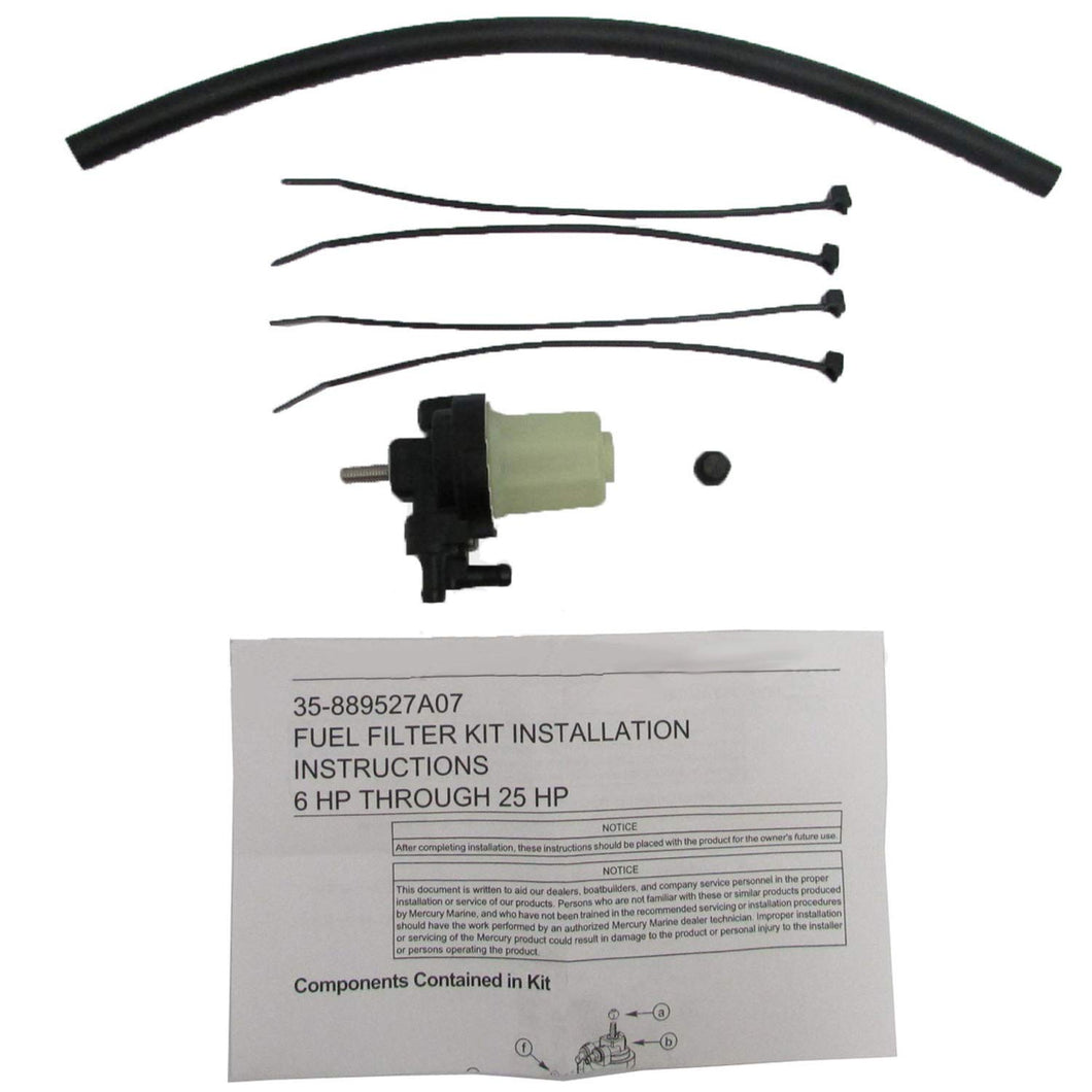 * 889527A07 Mercury Marine Quicksilver Fuel Filter Kit /185H -Modern Boat Sales & Service