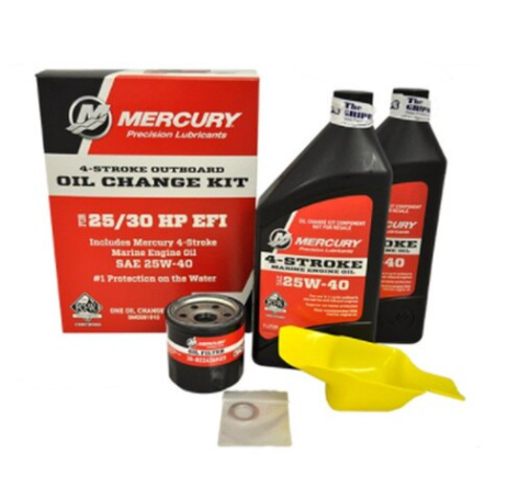 * 8M0081915 Mercury Marine Oil Change Kit 25/30HP EFI/400C