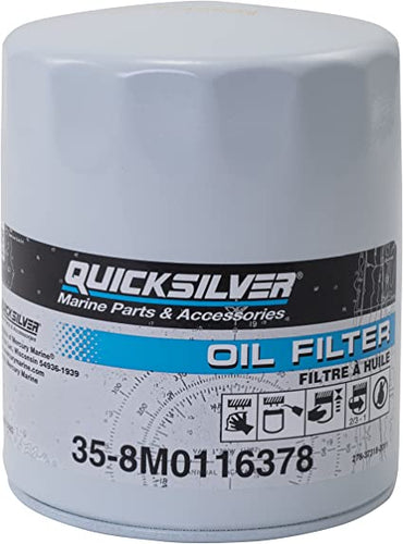 * 8M0116378 Mercury Marine/Quicksilver Oil Filter/C3