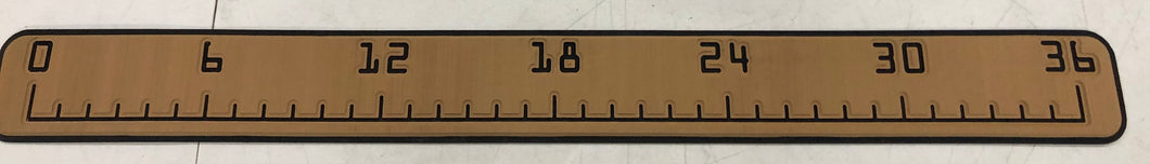 Modern Boat Sales & Service Foam Fish Ruler 36