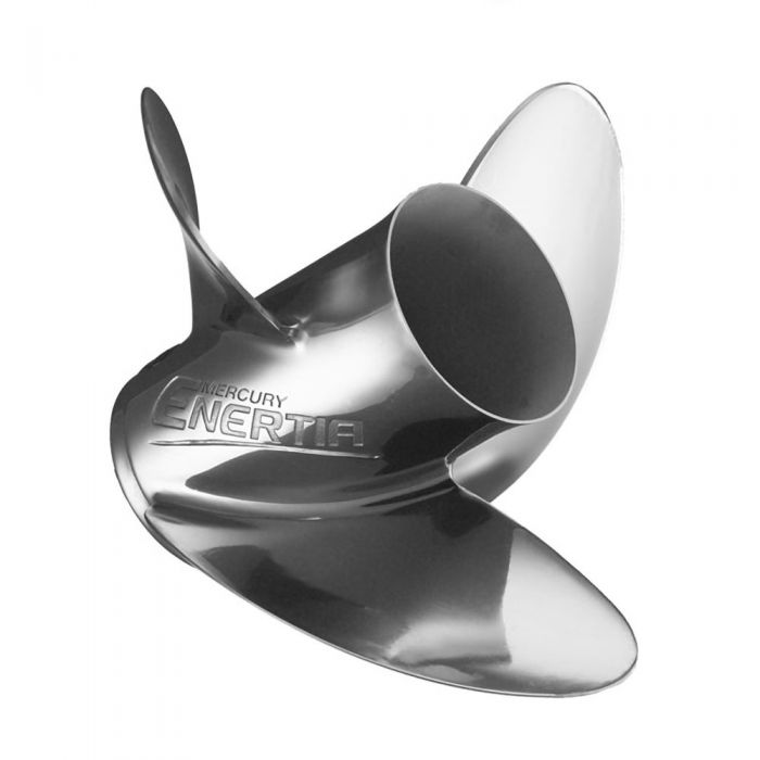 * 898998A46 MERCURY MARINE ENERTIA PROPELLER 14R19 SS 8M0151239 /50B -Modern Boat Sales & Service