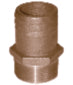 FF-1125 Groco FF Bronze Full Flow Pipe-To Hose Adapter With NPT Thread /335F -Modern Boat Sales & Service