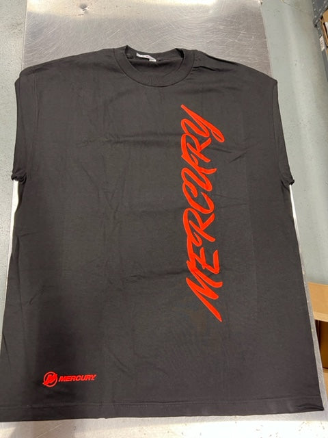 * MERC1369 Mercury Short Sleeve Tee X-large Black/Mercury Shirt -Modern Boat Sales & Service