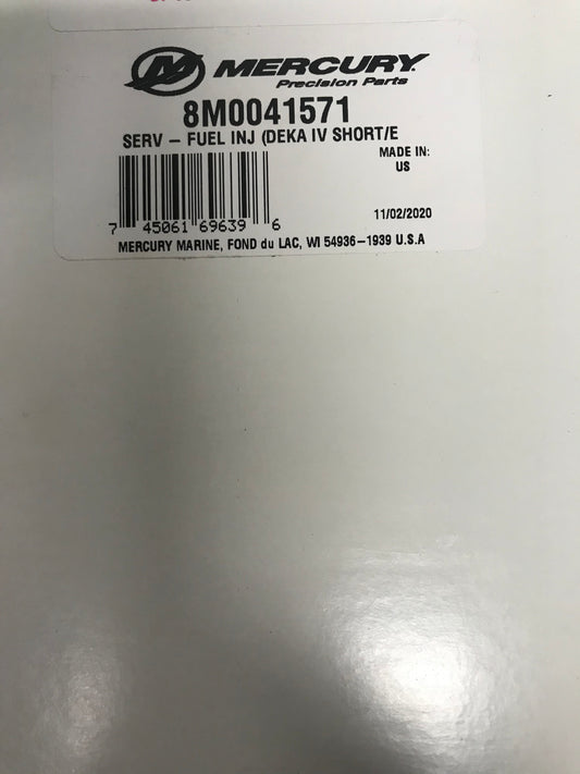 8M0041571 SS 8M0222278 INJECTOR-FUEL MERCURY MARINE/345D -Modern Boat Sales & Service