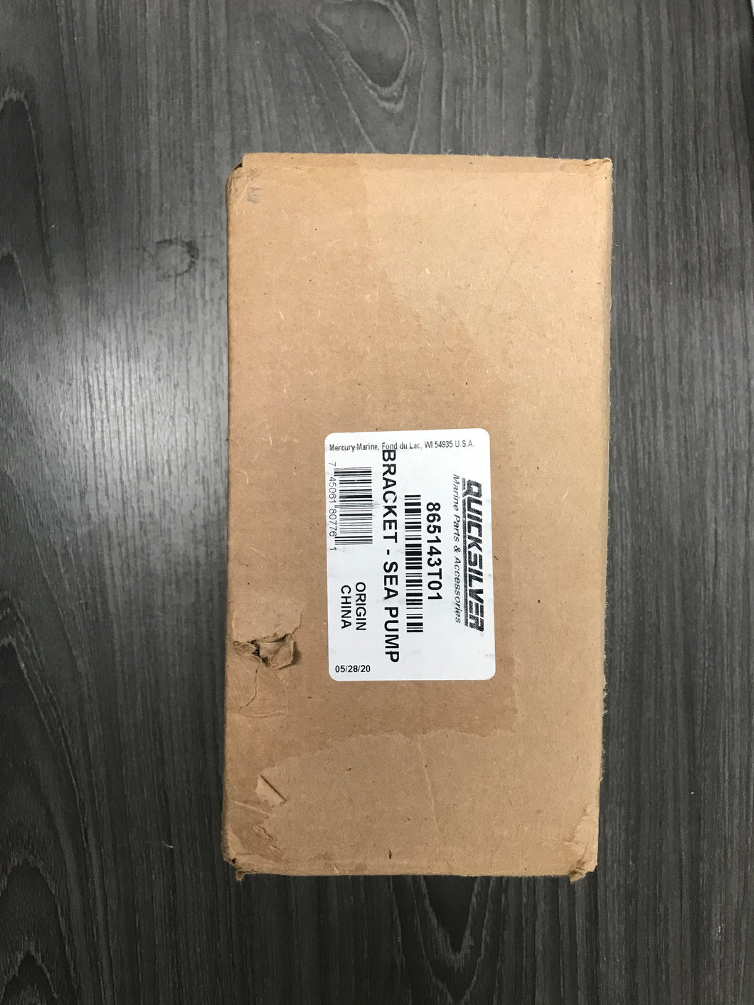 * 865143T01 BRACKET-SEA PUMP MERCURY MARINE 145F -Modern Boat Sales & Service