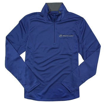 * Womens Performance 1/4 Zip Pull Over Royal Large/325F -Modern Boat Sales & Service