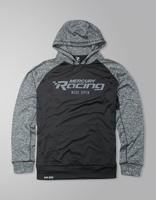 621241 Wide Open Hooded Sweatshirt/Large Black / 325B -Modern Boat Sales & Service