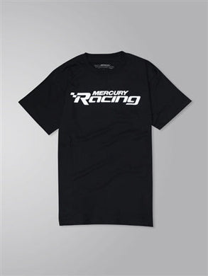 * 58114 Classic Logo Tee XLarge Black MERCURY RACING/Mercury Shirt/325D -Modern Boat Sales & Service