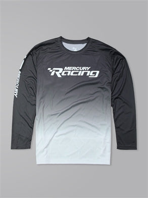 * 608610 Ombre LS Performance Tee/Large/Mercury Shirt/325G -Modern Boat Sales & Service