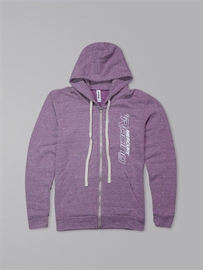 * 603835 Womens Triblend Zip Hoodie Medium Soft Purple / Mercury Clothes/325B -Modern Boat Sales & Service