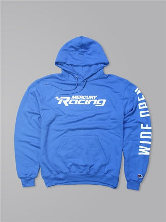 607074 Wide Open Hoodie/ XXLarge Royal / Mercury Clothes / 325E -Modern Boat Sales & Service