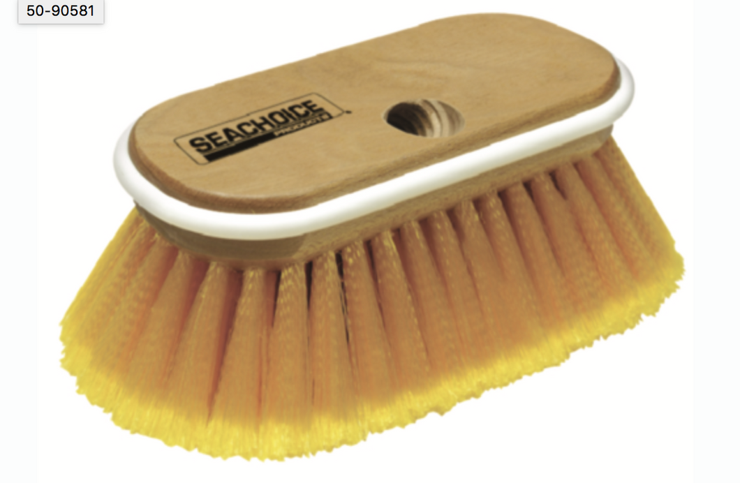 90581 Deck Brush - Medium #90581 Yellow Seachoice / 425F -Modern Boat Sales & Service