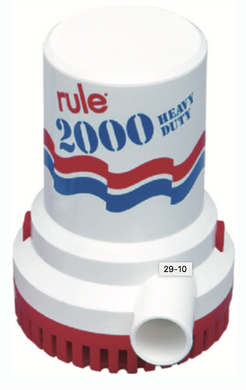 29-10 RULE 2000 GPH Bilge Pump -Modern Boat Sales & Service