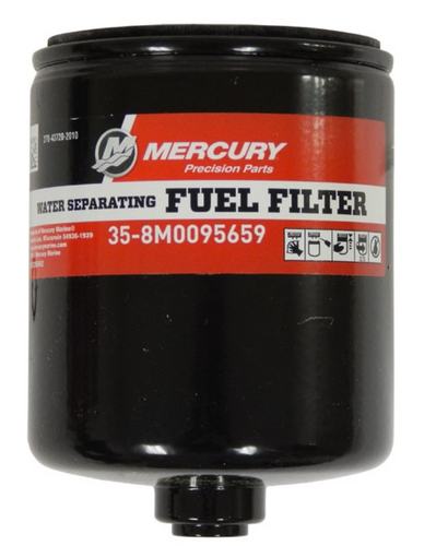* 8M0157616 Mercury Marine Outboard Water Separating Fuel Filter SS 8M0095659/210A