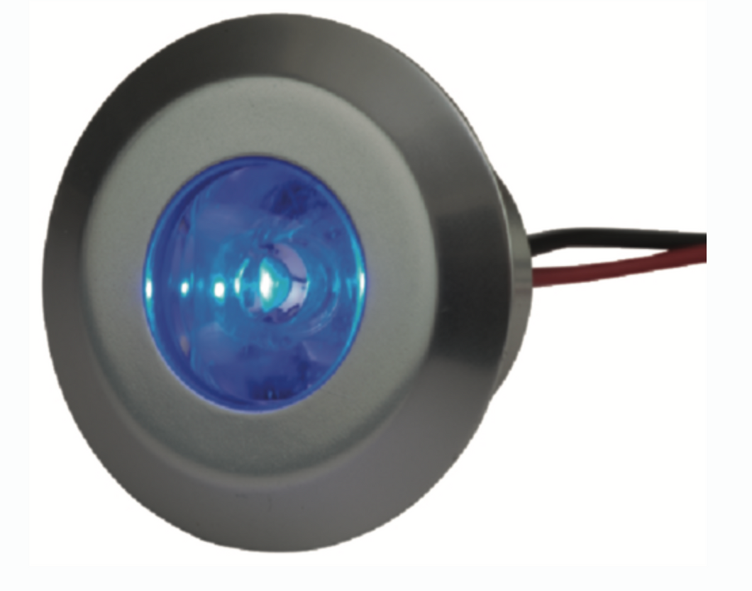 * 401354-1 Aluminum Blue LED Light Courtesy Light 401354-1/W1 -Modern Boat Sales & Service