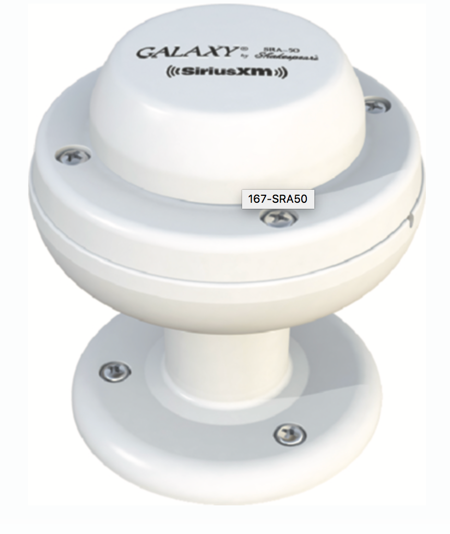 Shakespeare Galaxy SiriusXM SRA-50 Satellite Antenna / 70C -Modern Boat Sales & Service