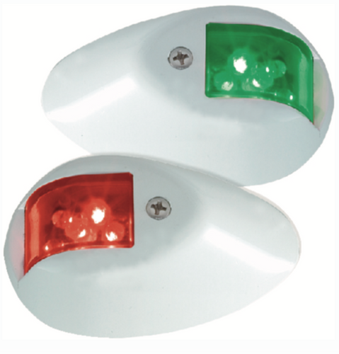 0602DP1WHT LED 12V WHITE SIDELIGHTS, PAIR / J4