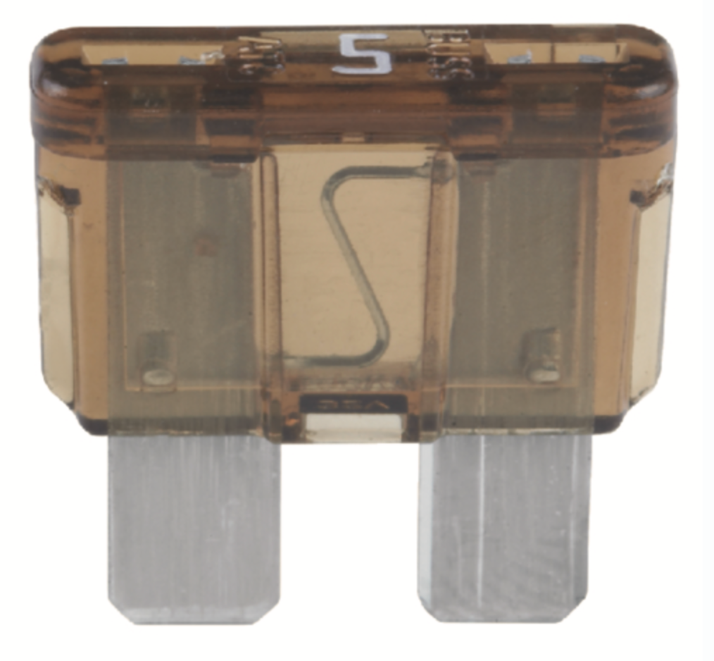 11374 ATC Blade Fuses 5A, Large 5 AMP FUSE/W4