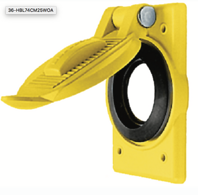 * HBL74CM25WOA Hubbell Lift Cover Plate / J5 -Modern Boat Sales & Service