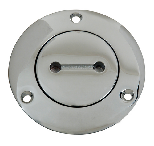 0528006CHR Perko Deck Plate unmarked, 0528006CHR 1