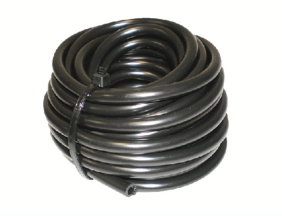15381 PVC Tubing for Pitot Black 100 Feet, Marine Boating / 60C