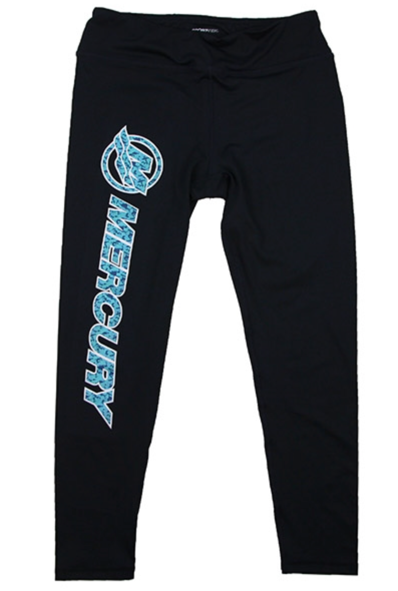 * MERC3080 Mercury Marine Outboard Ladies Leggings, Yoga Pant, Size Large -Modern Boat Sales & Service