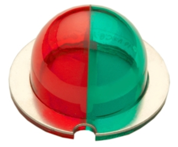 * 204-RGL Red and green lens for 204 Bow Light/F2 -Modern Boat Sales & Service