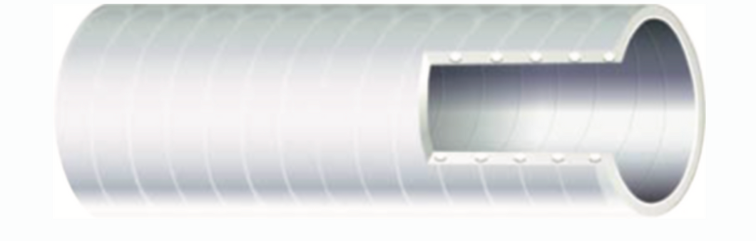16-148-1186W Bilge Hose White 1 1/8