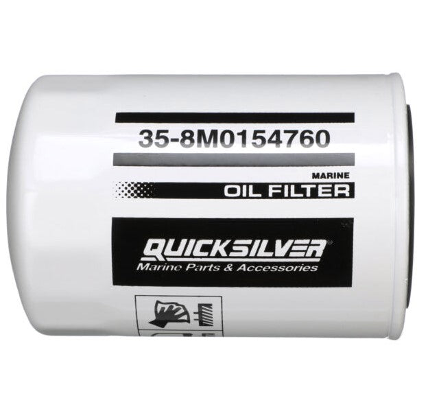 * 8M0154760 Mercury Marine Quicksilver Oil Filter /190H -Modern Boat Sales & Service