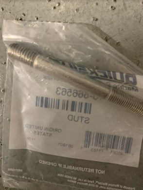 * 866563 Mercury Marine Quicksilver STUD SS 818834 4.25''/Drawer #288 -Modern Boat Sales & Service