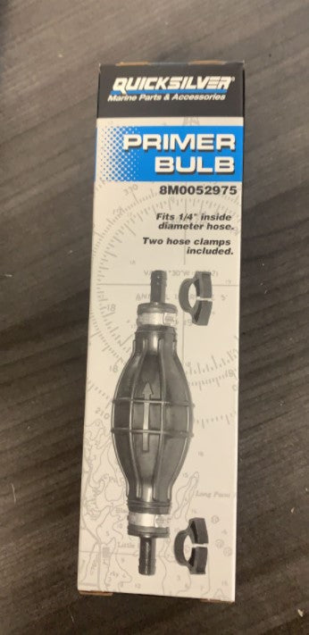 8M0052975 QUICKSILVER PRIMER BULB MERCURY MARINE/115D