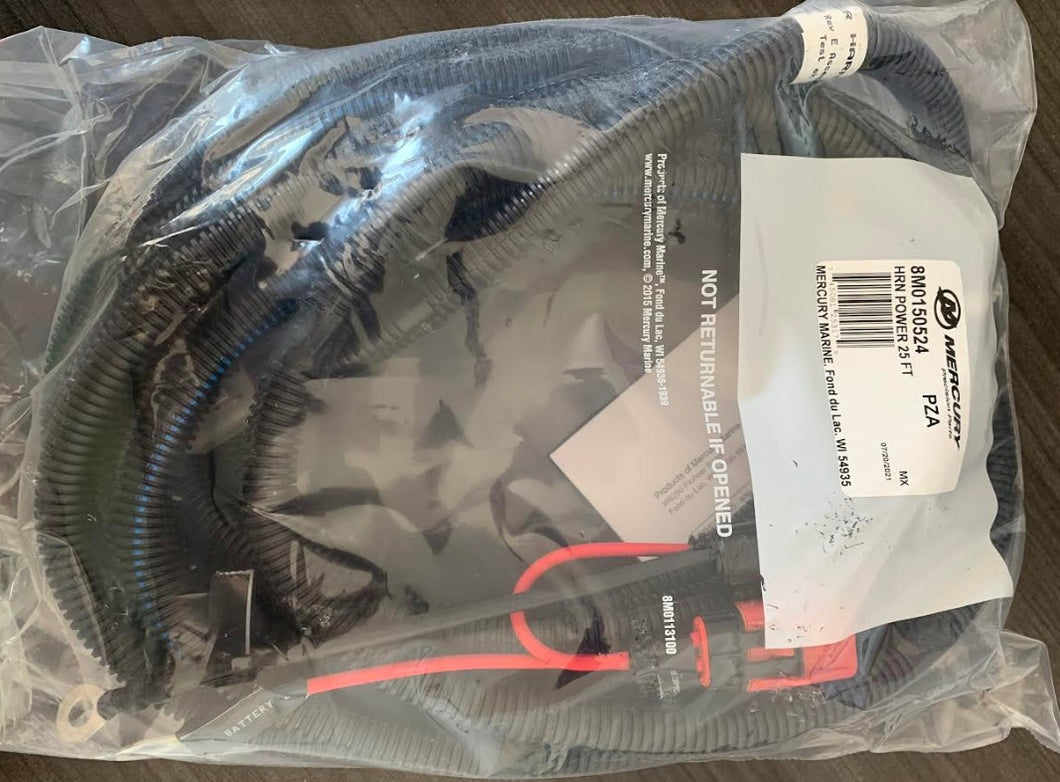 8M0150524 Mercury Marine Harness Power 25 FT Mercury Racing / 400A