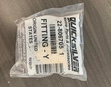 * 8067051 Mercury Marine Quicksilver FITTING - Y/Drawer #325 -Modern Boat Sales & Service