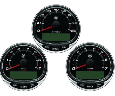 * 8M0185893 Mercury Marine Tach/Speed Black Dual 8M0135632/G4 -Modern Boat Sales & Service