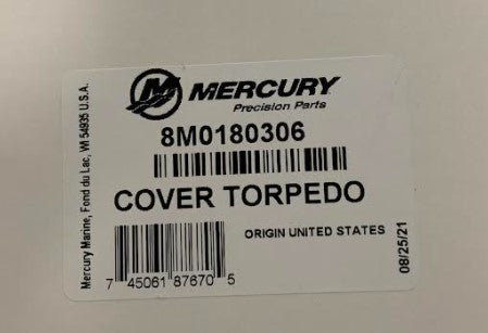 8M0180306 Mercury Marine Cover Torpedo/255C -Modern Boat Sales & Service