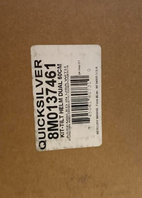 * 8M0137461 Mercury Marine Quicksilver DUAL Tilt Helm 50CFM/I1 -Modern Boat Sales & Service