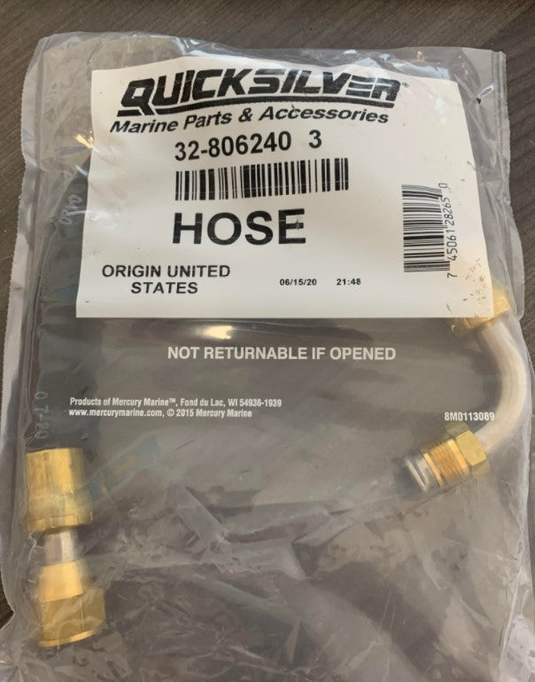 * 8062403 Mercury Marine Quicksilver HOSE/275B -Modern Boat Sales & Service