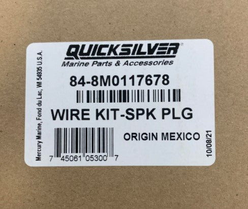 * 8M0117678 SS 8M0220181 Mercury Marine Quicksilver Wire Kit SPK Plug/120E -Modern Boat Sales & Service