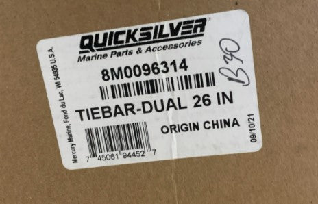 * 8M0096314 Mercury Marine Quicksilver Tiebar-Dual 26in 8M0213276/RAIL -Modern Boat Sales & Service