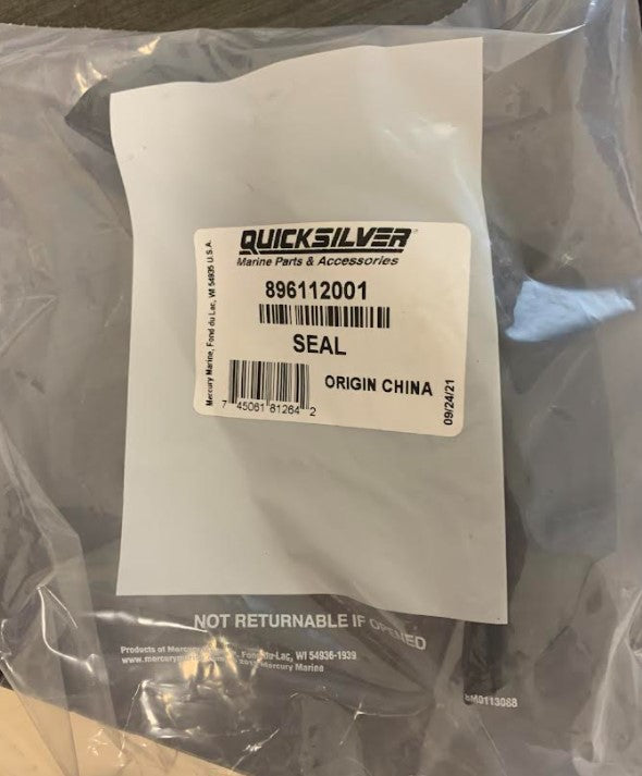 896112001 Mercury Marine Quicksilver Seal -Modern Boat Sales & Service