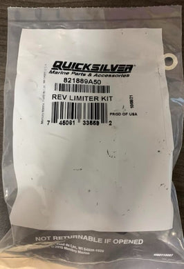 * 821889A50 Mercury Marine Quicksilver Rev Limiter Kit /Drawer #333 -Modern Boat Sales & Service